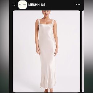 NWT Meshki Champaign Dress